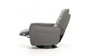 Divani Casa Fairfax Modern Grey Fabric Recliner Chair