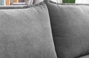 Divani Casa Randolf Modern Grey Fabric Sofa