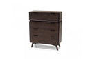 Modrest Roger Mid-century Acacia Chest