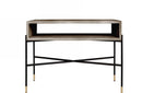 Modrest Walker Modern Concrete & Metal Console Table