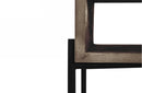 Modrest Walker Modern Concrete & Metal Console Table