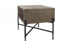 Modrest Walker Modern Concrete & Metal Coffee Table