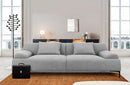 Divani Casa Ronny Modern Grey Sofa