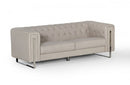 Divani Casa Salvia Modern Beige Sofa