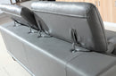 Divani Casa Wolford Modern Grey Leather Loveseat
