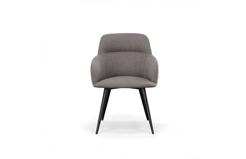 Modrest Scranton Modern Grey & Black Dining Chair