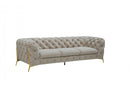 Divani Casa Sheila Transitional Beige Fabric Sofa