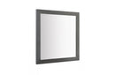 Modrest Splendor Grey High Gloss Slatted MIrror