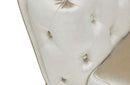 Divani Casa Stella Transitional Beige Velvet Chair