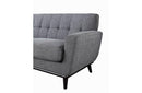 Corsica Modern Grey Fabric Sofa