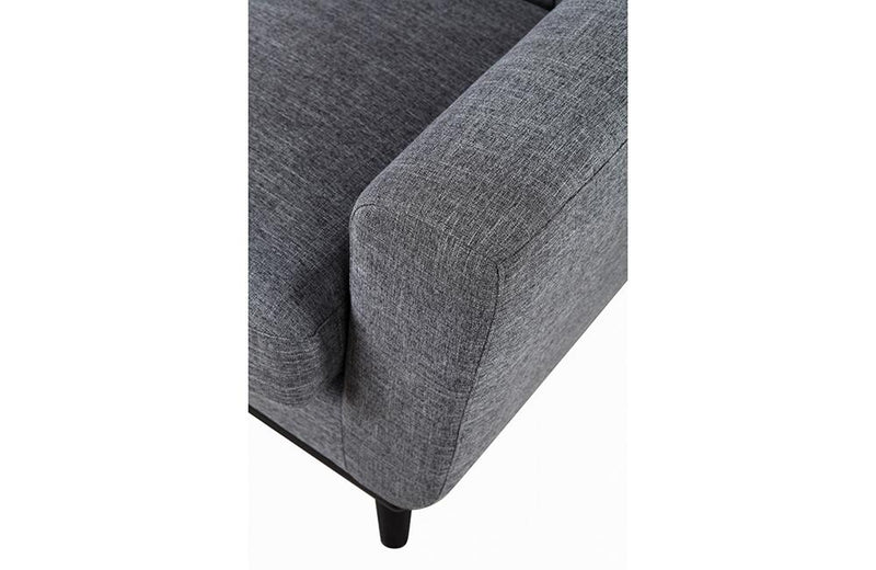 Corsica Modern Grey Fabric Sofa