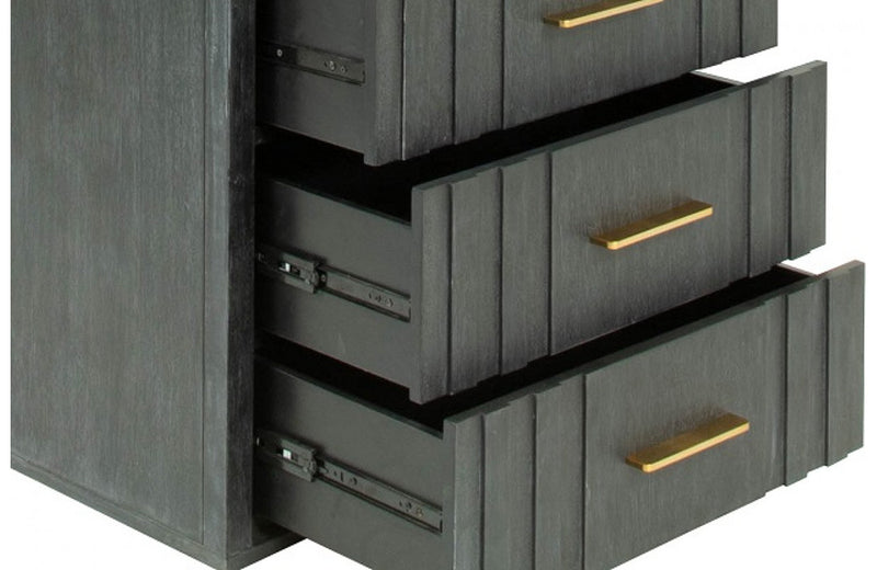 Modrest Manchester Contemporary Dark Grey Chest