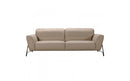 Divani Casa Evora Modern Taupe Leather Sofa & Chair Set