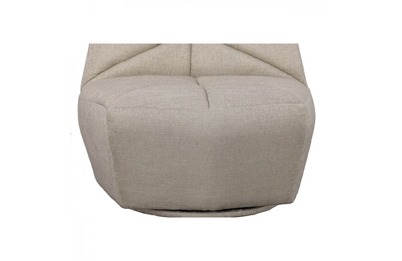 Divani Casa Tomlin Contemporary Grey Woven Fabric Accent Chair