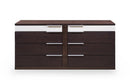 Modrest Torino Modern Brown Oak & Grey Dresser