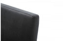 Modrest Trea Modern Black Velvet & Rosegold Dining Chair