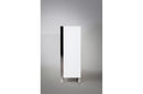 Nova Domus Francois Modern White & Stainless Steel Chest