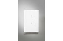 Nova Domus Francois Modern White & Stainless Steel Chest