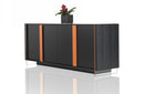 Modrest Vision Modern Black Oak Buffet